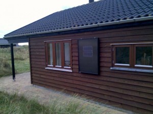 Lev. og montering af luft-solfanger