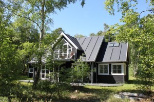 Exteriør fra færdigt hus