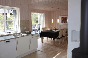 Interiør fra færdigt hus